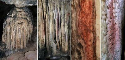 Picturi rupestre vechi de 60.000 de ani, descoperite într-o peşteră din Spania. Cercetătorii confirmă autorii: "Verii" dispăruţi ai omului modern (sursa foto: phys.org)