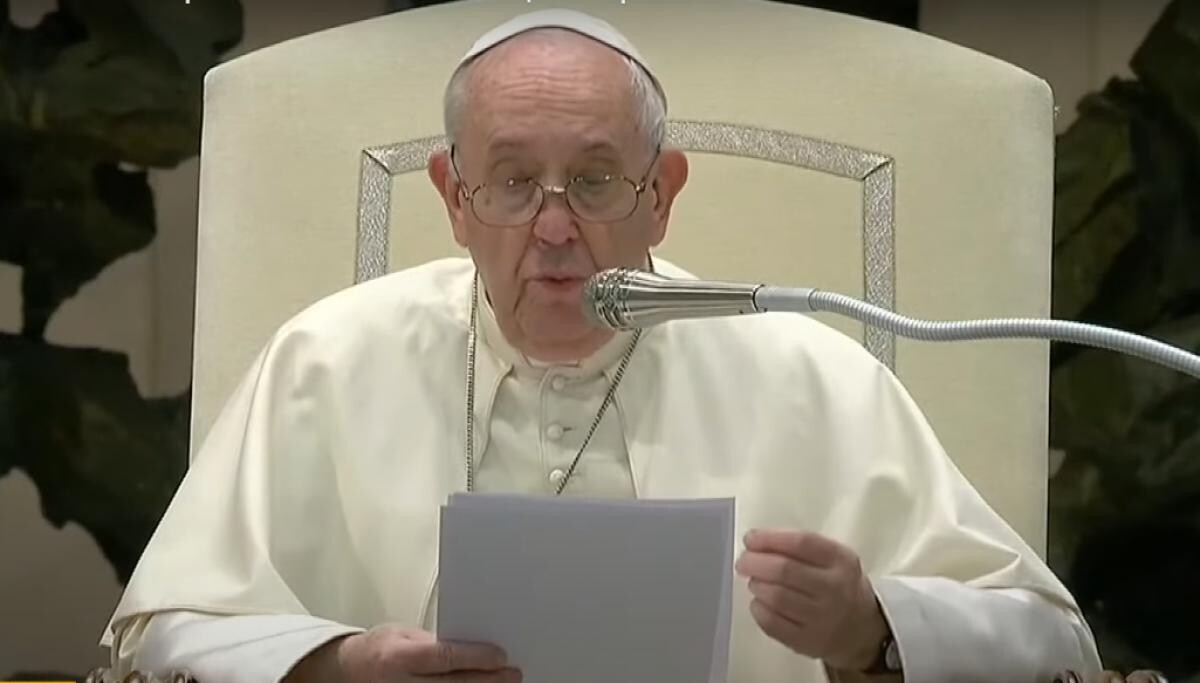 Papa Francisc (captura video Youtube)