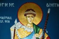 Sfântul Mare Mucenic Dimitrie, Izvorâtorul de Mir. Rugăciunea pe care trebuie să o rosteşti astăzi! (sursa foto: ortodoxia.me)
