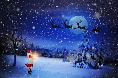 Cine este Crăciuneasa, soţia lui Moş Crăciun. Se spune că i-a oferit adăpost Maicii Domnului atunci când l-a născut pe Isus / Foto: Pixabay